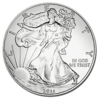 10 x 2011 USA 1oz Silver Eagle